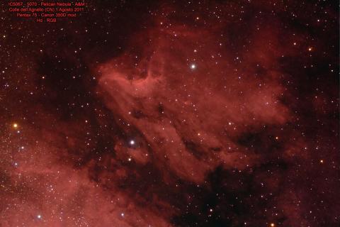 IC5067 - IC5070  Pelican nebula