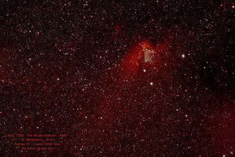 NGC7380 - Wizard nebula